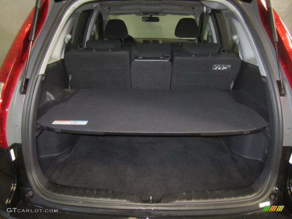 2009 CR-V EX 4WD - Crystal Black Pearl / Black photo #12