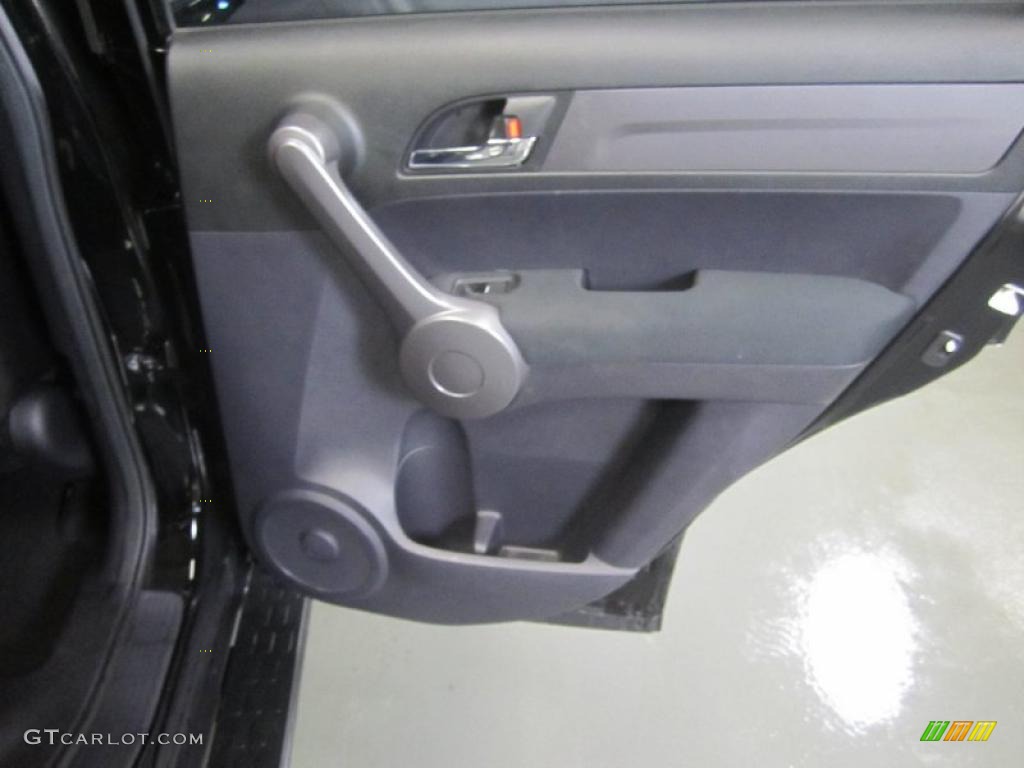 2009 CR-V EX 4WD - Crystal Black Pearl / Black photo #17