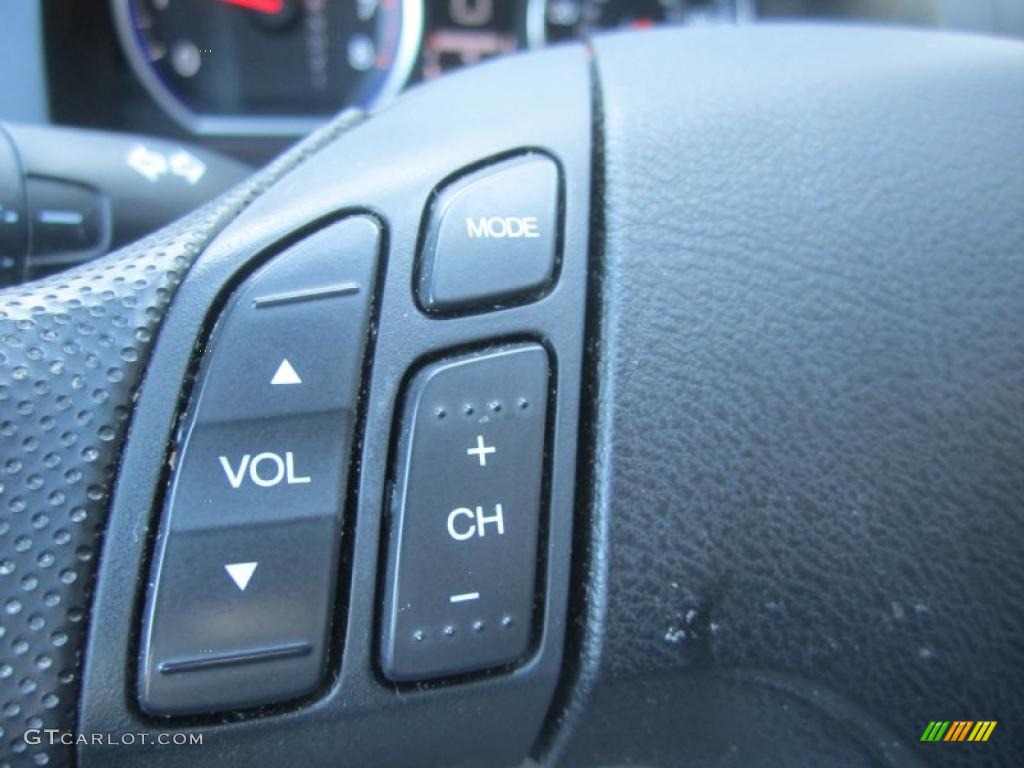 2009 CR-V EX 4WD - Crystal Black Pearl / Black photo #24