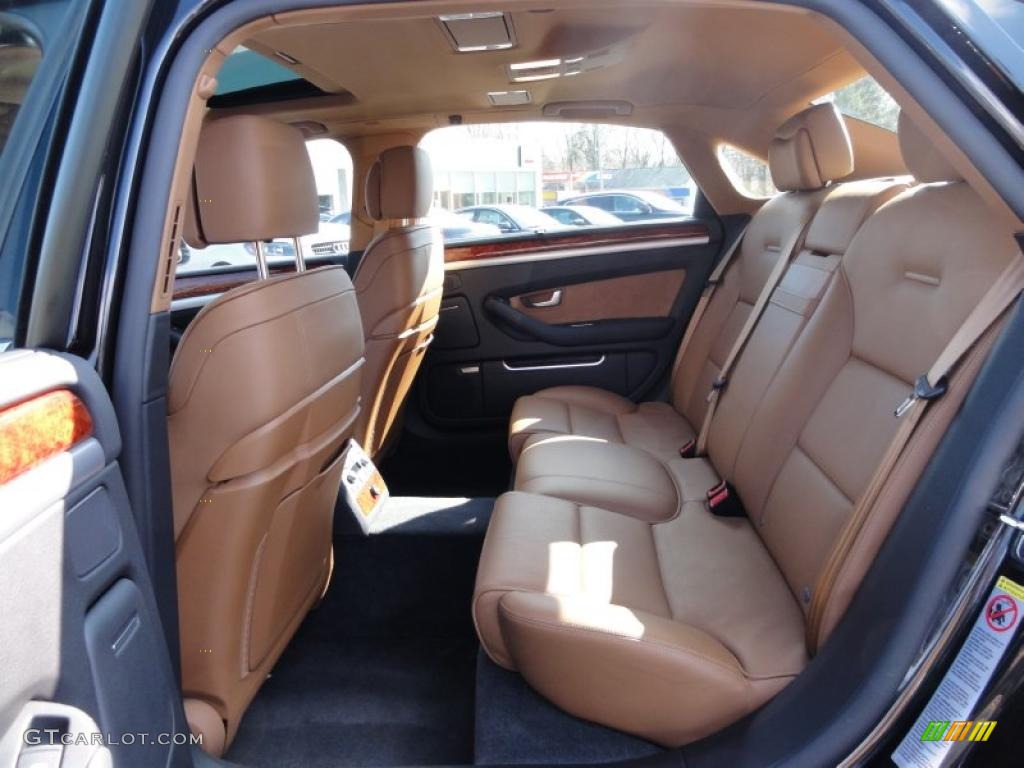 Amaretto Interior 2008 Audi A8 L 4.2 quattro Photo #46135954
