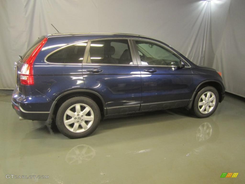 2008 CR-V EX-L 4WD - Royal Blue Pearl / Gray photo #11