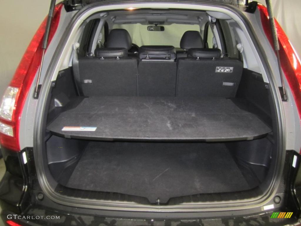 2008 CR-V EX-L 4WD - Nighthawk Black Pearl / Black photo #12