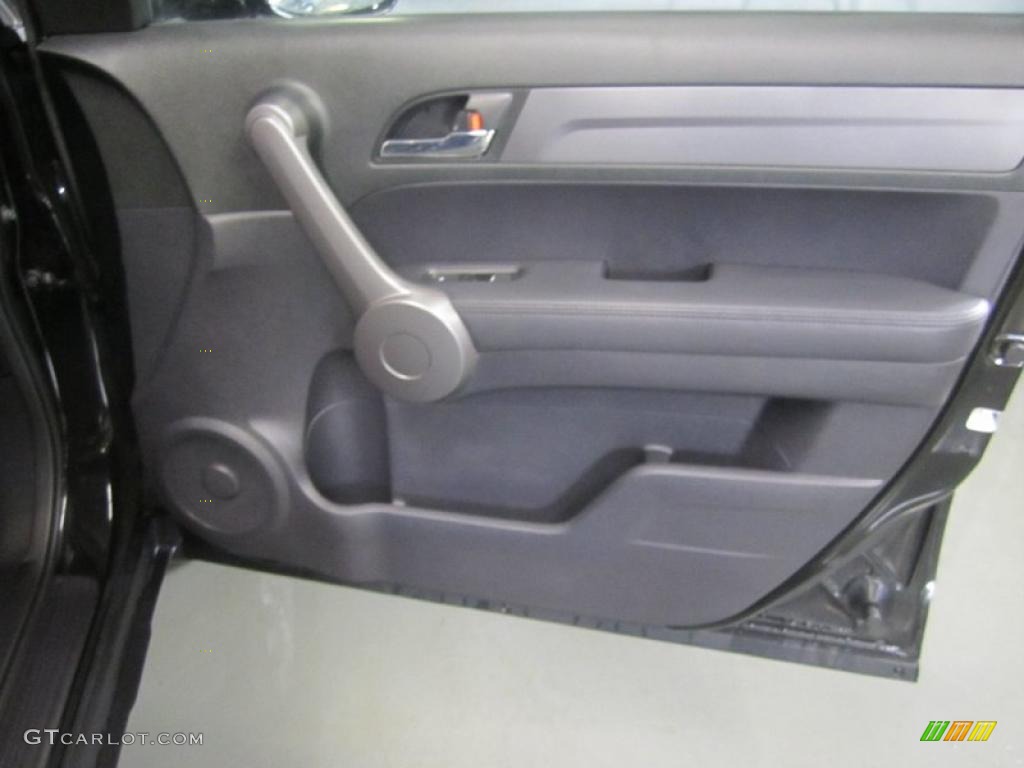2008 CR-V EX-L 4WD - Nighthawk Black Pearl / Black photo #19