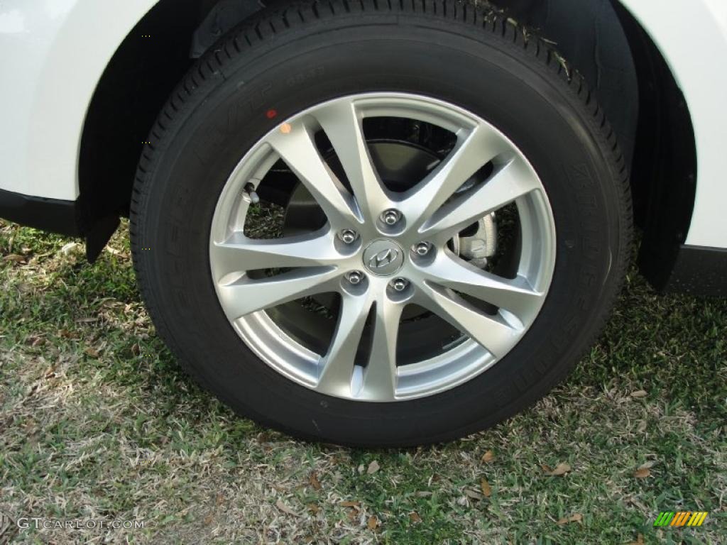 2011 Hyundai Santa Fe SE Wheel Photo #46137631