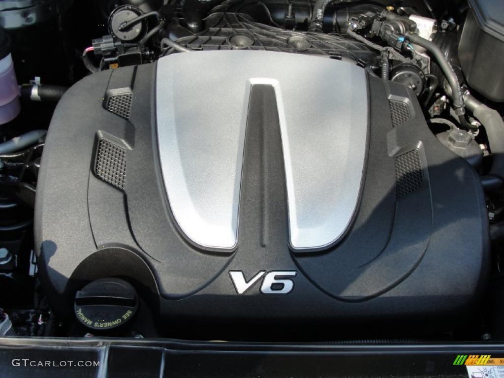 2011 Hyundai Santa Fe SE 3.5 Liter DOHC 24-Valve VVT V6 Engine Photo #46138003