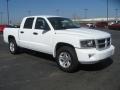 2011 Bright White Dodge Dakota Big Horn Crew Cab  photo #3