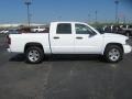 2011 Bright White Dodge Dakota Big Horn Crew Cab  photo #4