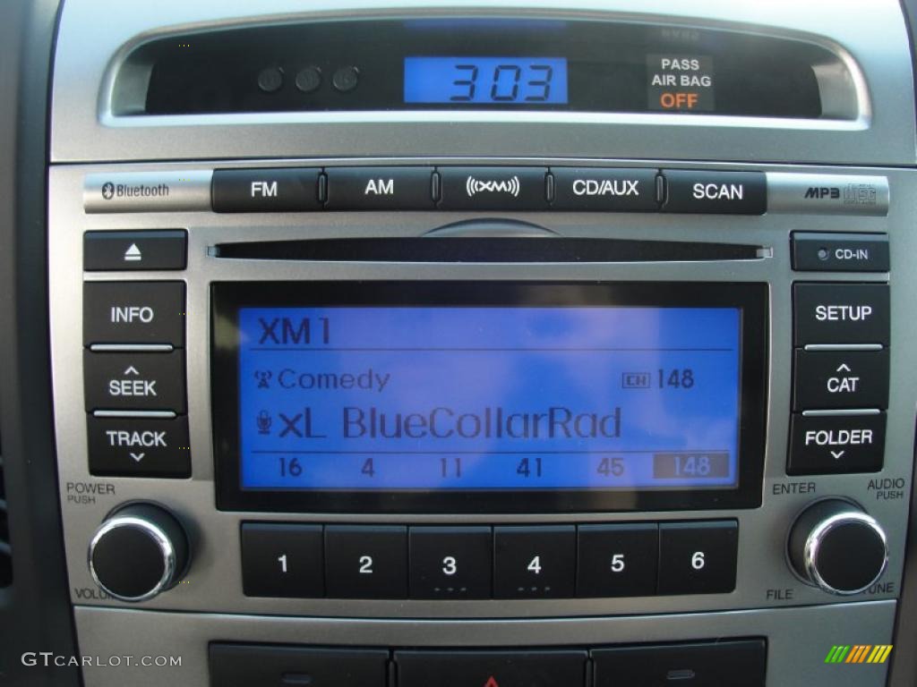 2011 Hyundai Santa Fe SE Controls Photo #46138057