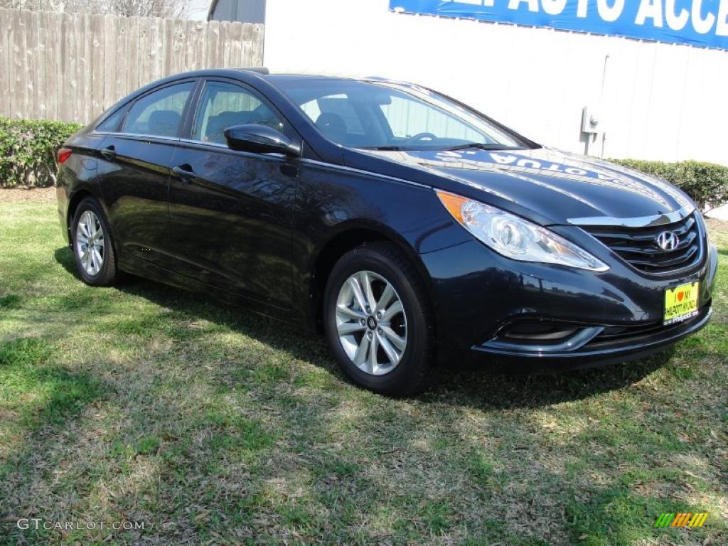 2011 Sonata GLS - Pacific Blue Pearl / Gray photo #1