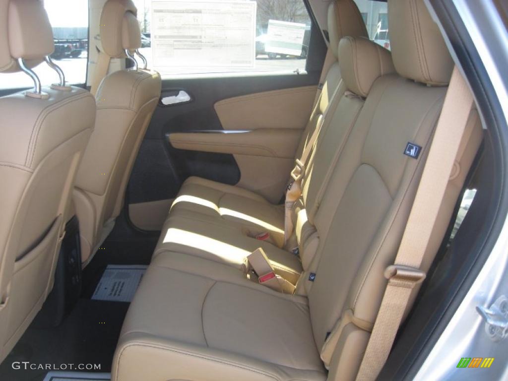 Black/Tan Interior 2011 Dodge Journey Lux Photo #46138411