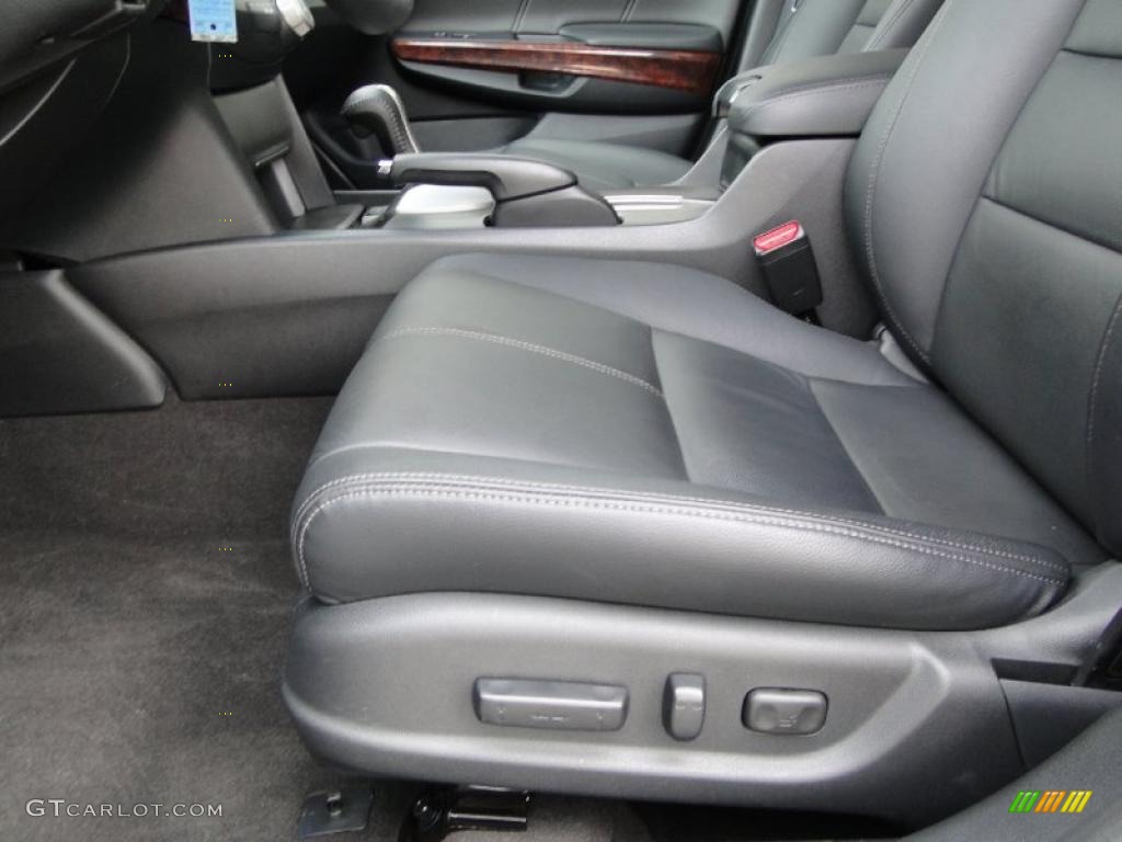 Black Interior 2010 Honda Accord Crosstour EX-L Photo #46138438