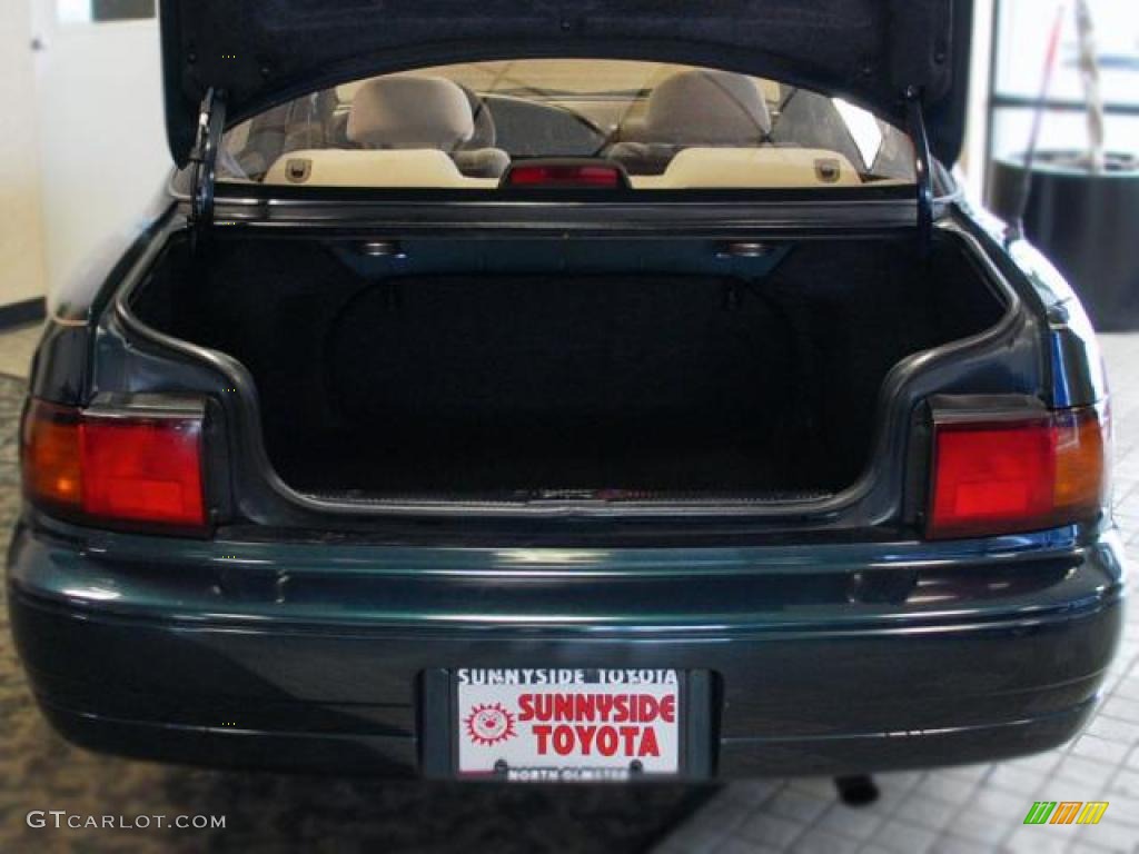 1995 Camry LE Sedan - Dark Emerald Green Metallic / Beige photo #21