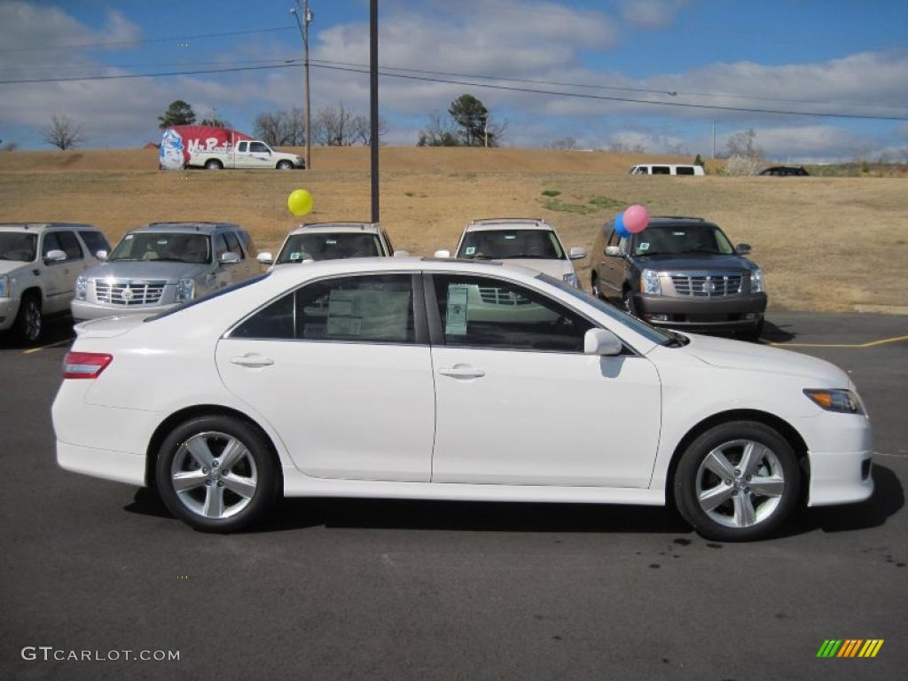 Super White 2011 Toyota Camry SE Exterior Photo #46139092