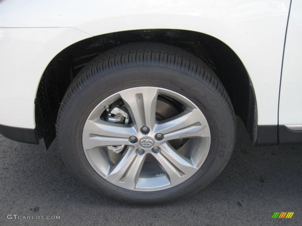 2011 Toyota Highlander Limited Wheel Photo #46139236