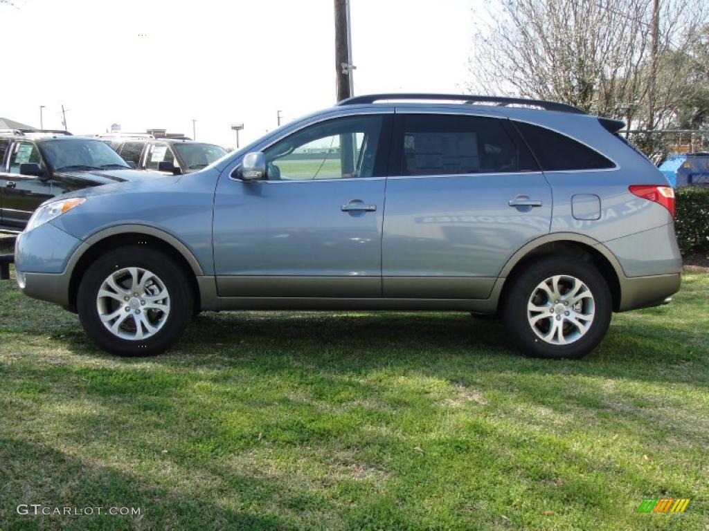 Blue Titanium Mist 2011 Hyundai Veracruz GLS Exterior Photo #46141558