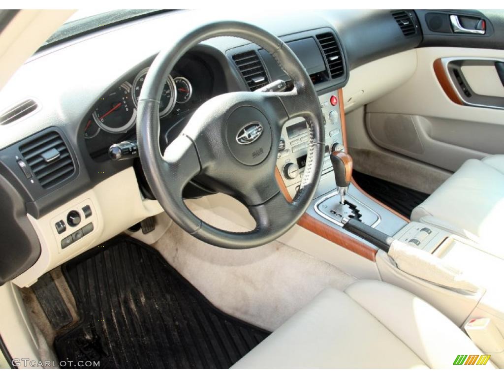 Taupe Interior 2005 Subaru Outback 2.5i Limited Wagon Photo #46142218