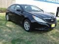 2011 Midnight Black Hyundai Sonata GLS  photo #1