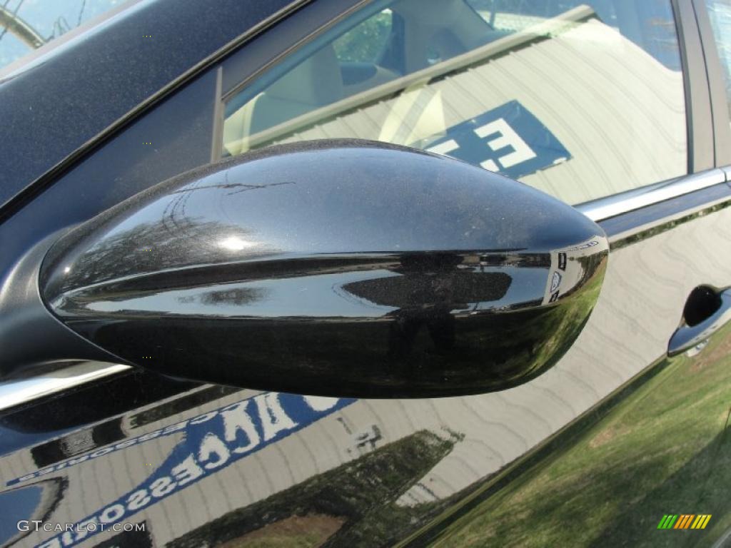 2011 Sonata GLS - Midnight Black / Camel photo #12