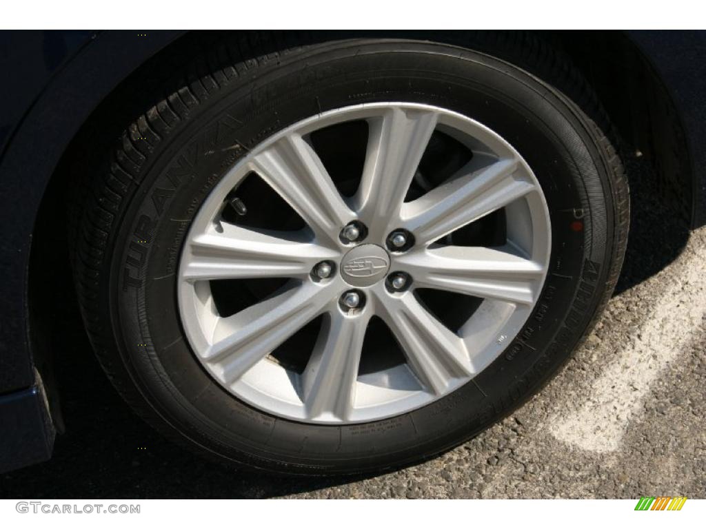 2010 Subaru Legacy 2.5i Premium Sedan Wheel Photo #46143148