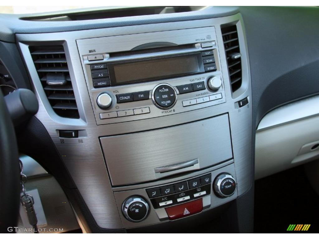 2010 Subaru Legacy 2.5i Premium Sedan Controls Photo #46143166