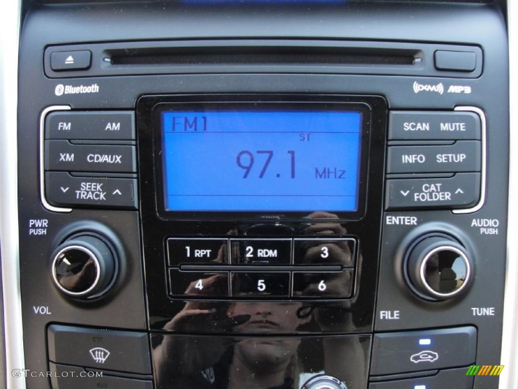 2011 Sonata GLS - Midnight Black / Camel photo #26