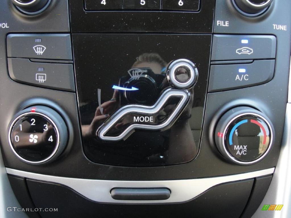 2011 Sonata GLS - Midnight Black / Camel photo #27