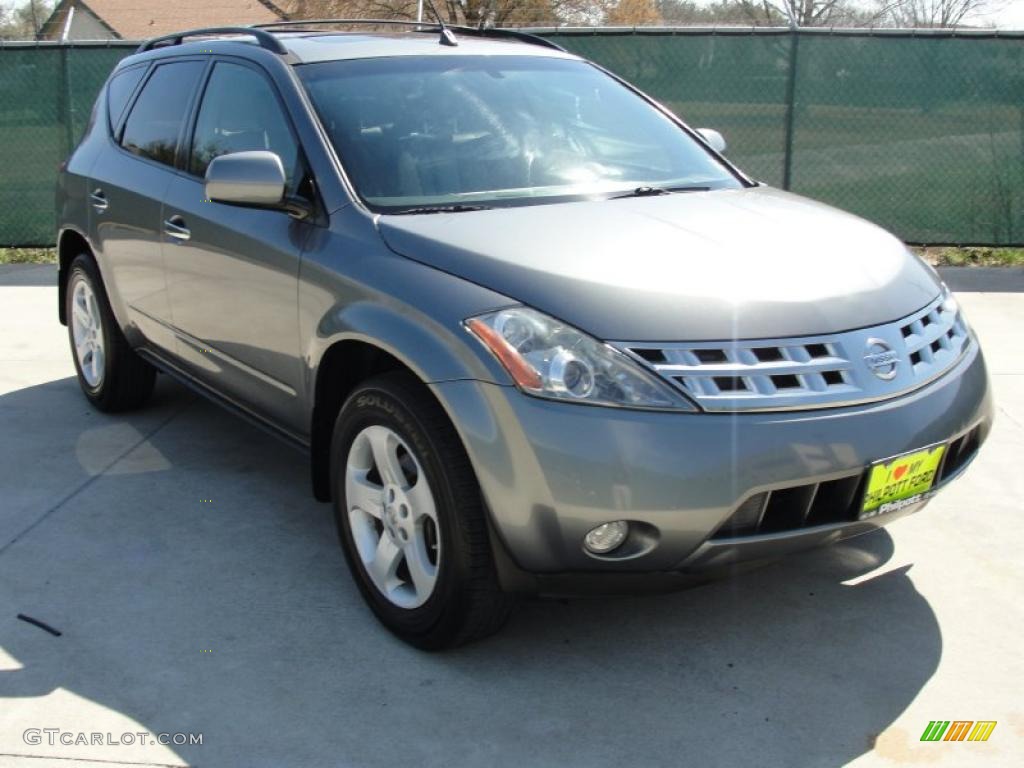 2005 Murano SL - Platinum Metallic / Charcoal photo #1