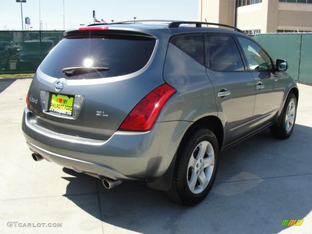 2005 Murano SL - Platinum Metallic / Charcoal photo #3