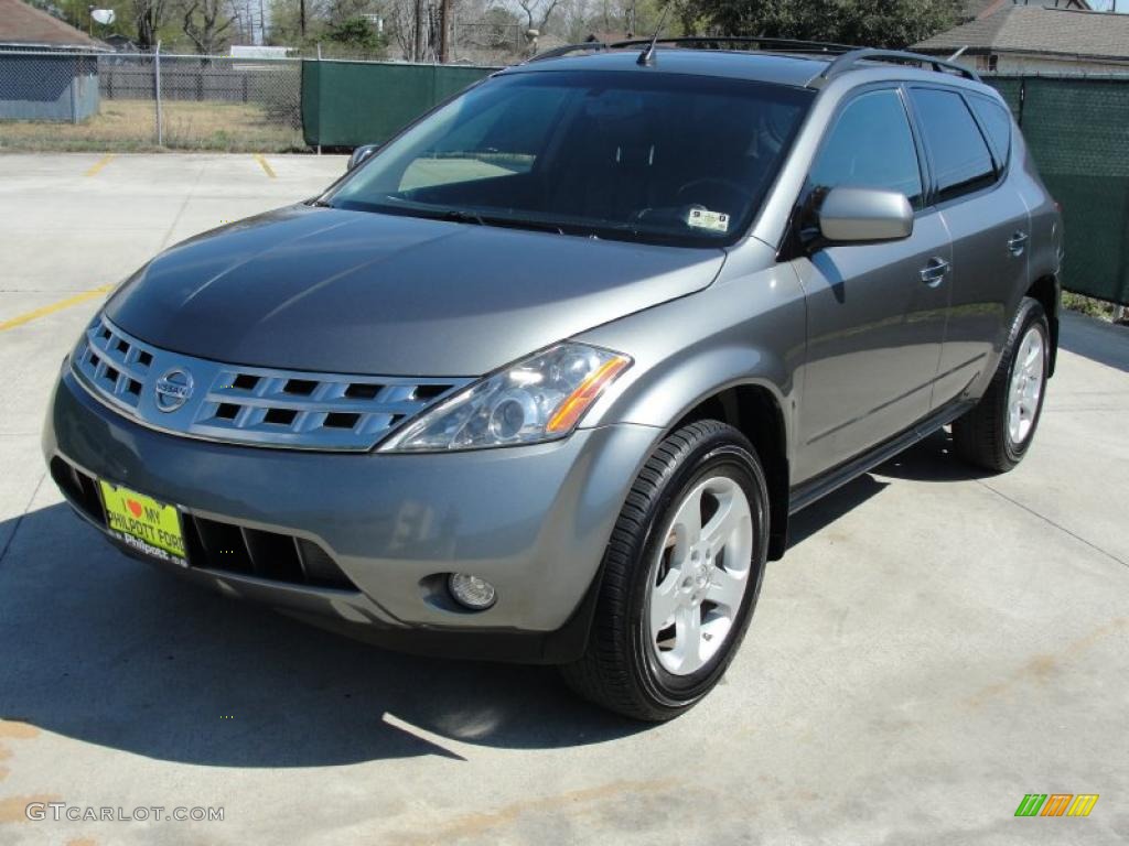 2005 Murano SL - Platinum Metallic / Charcoal photo #7