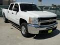 Summit White 2007 Chevrolet Silverado 2500HD LT Crew Cab Exterior