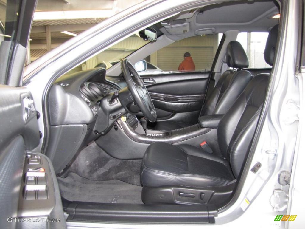 Ebony Interior 2003 Acura TL 3.2 Type S Photo #46144492