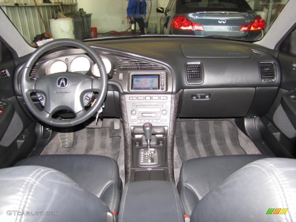 2003 Acura TL 3.2 Type S Ebony Dashboard Photo #46144522