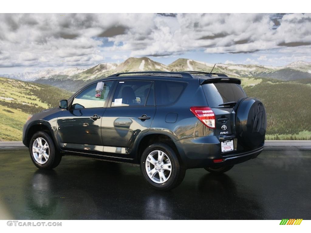 Black Forest Metallic 2011 Toyota RAV4 V6 4WD Exterior Photo #46145137