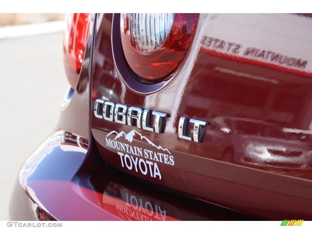 2007 Cobalt LT Coupe - Sport Red Tint Coat / Gray photo #25