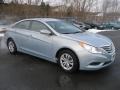 Iridescent Silver Blue Metallic - Sonata GLS Photo No. 19
