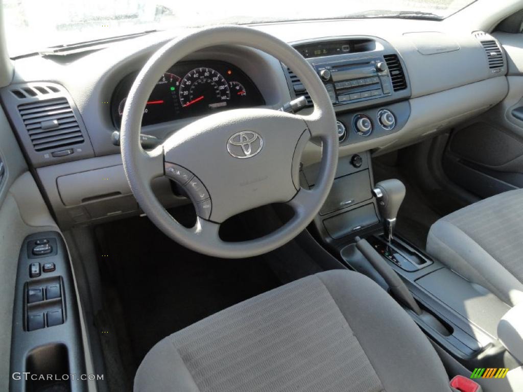 2006 Camry LE - Sky Blue Pearl / Stone Gray photo #13