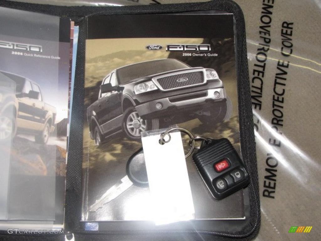 2006 F150 Lariat SuperCab 4x4 - Smokestone Metallic / Tan photo #23