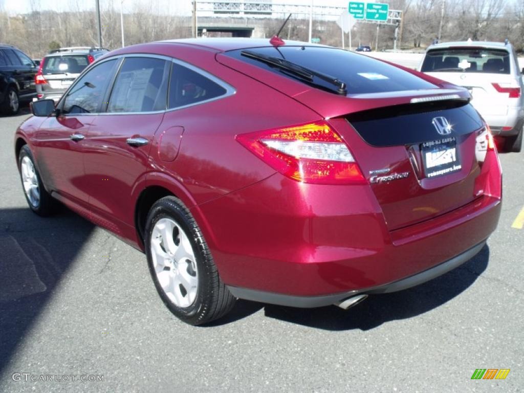 2010 Accord Crosstour EX-L 4WD - Tango Red Pearl / Ivory photo #5