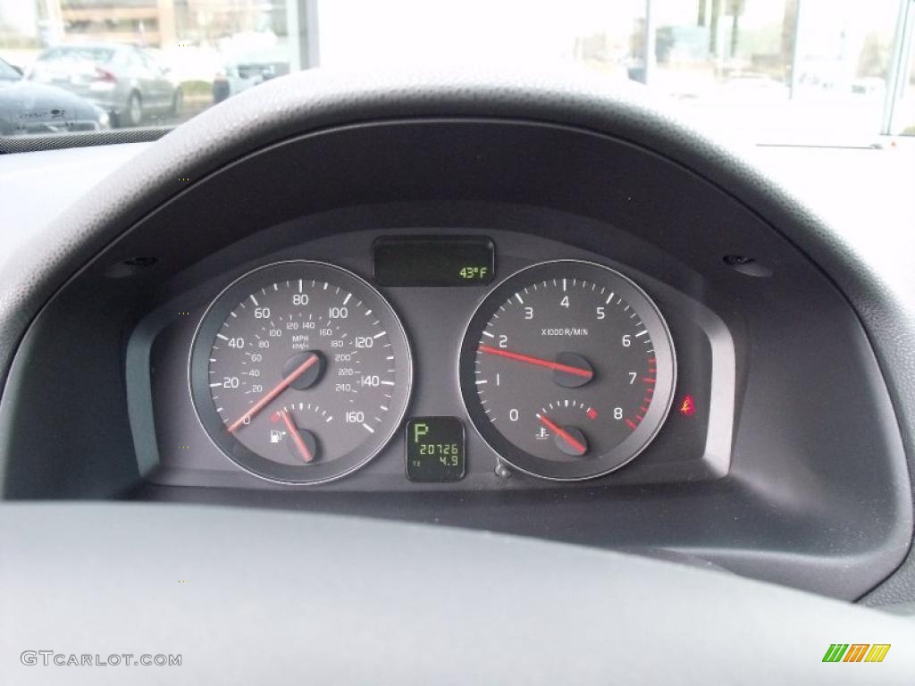 2008 Volvo V50 2.4i Gauges Photo #46148886