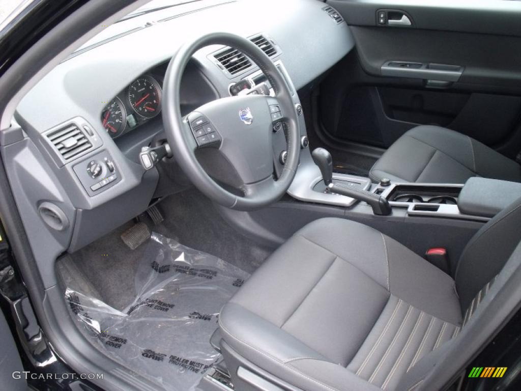 Off Black Interior 2008 Volvo V50 2.4i Photo #46148910