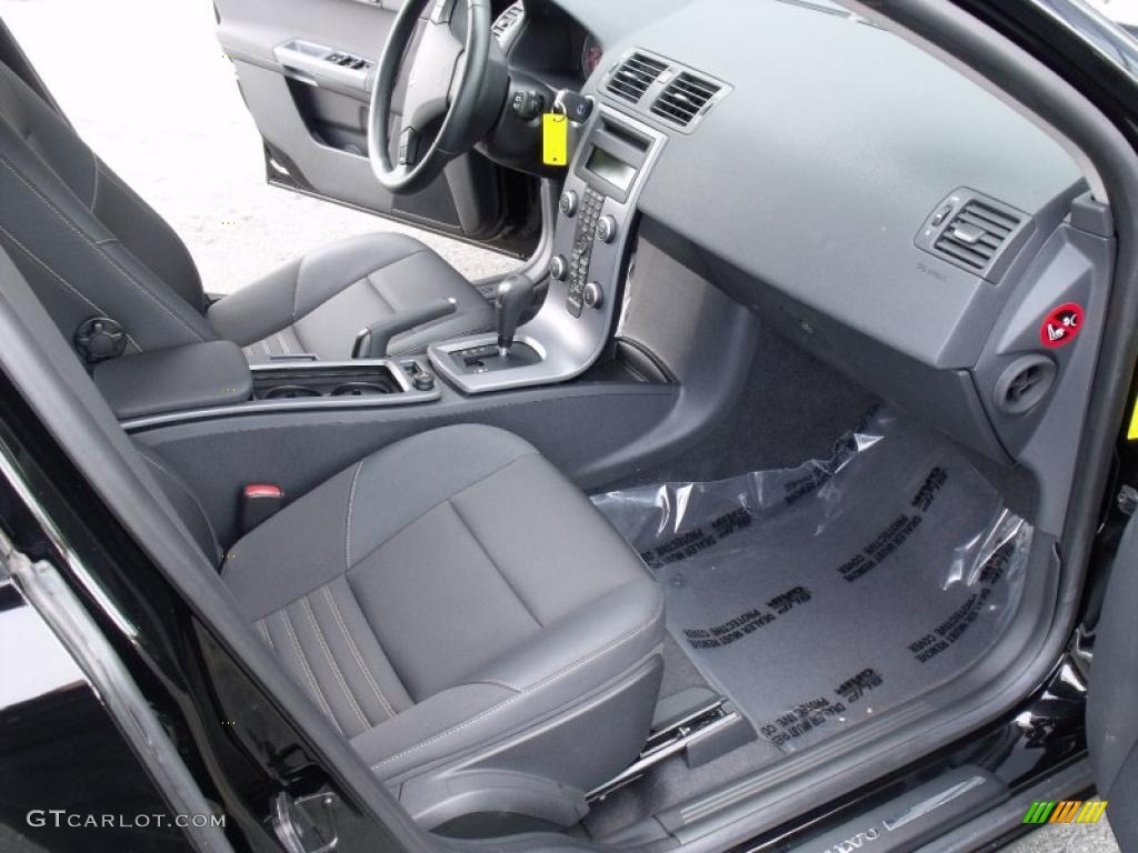 Off Black Interior 2008 Volvo V50 2.4i Photo #46148934