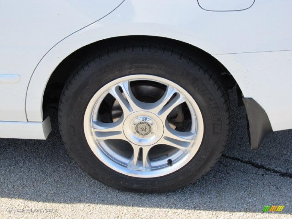2003 Accord EX V6 Sedan - Taffeta White / Ivory photo #3