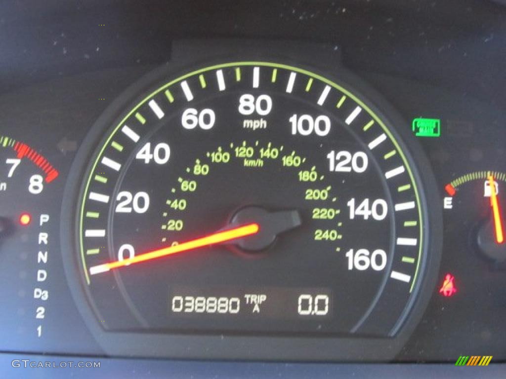 2003 Accord EX V6 Sedan - Taffeta White / Ivory photo #9