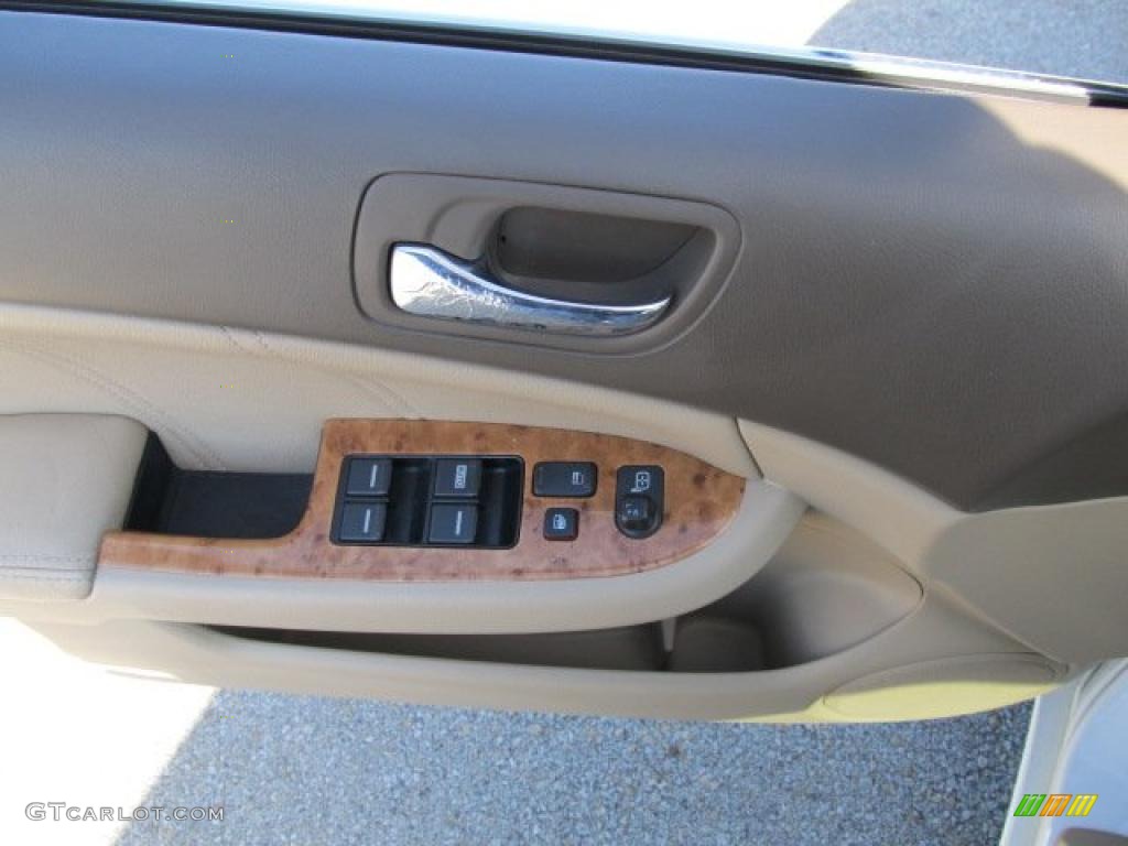 2003 Accord EX V6 Sedan - Taffeta White / Ivory photo #15