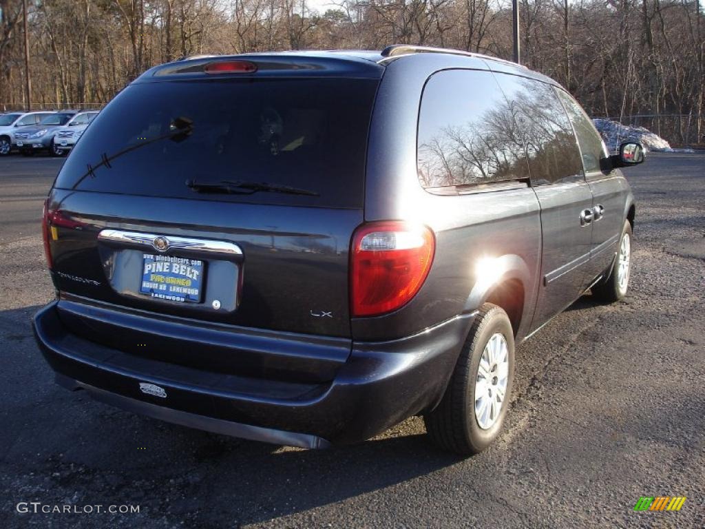 2007 Town & Country LX - Modern Blue Pearl / Dark Khaki/Light Graystone photo #4