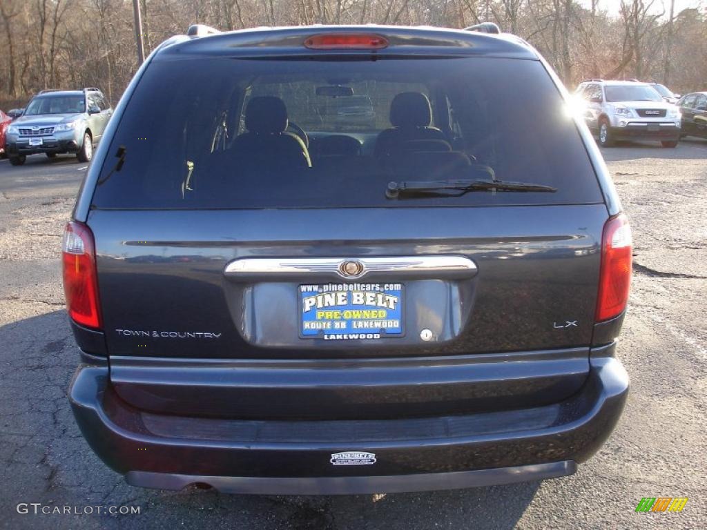 2007 Town & Country LX - Modern Blue Pearl / Dark Khaki/Light Graystone photo #5
