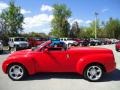Redline Red 2003 Chevrolet SSR Standard SSR Model Exterior
