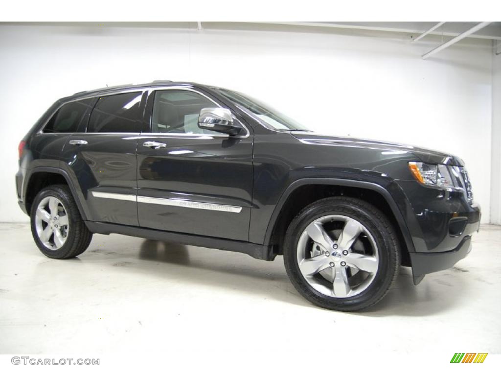 Dark Charcoal Pearl 2011 Jeep Grand Cherokee Limited Exterior Photo #46150426