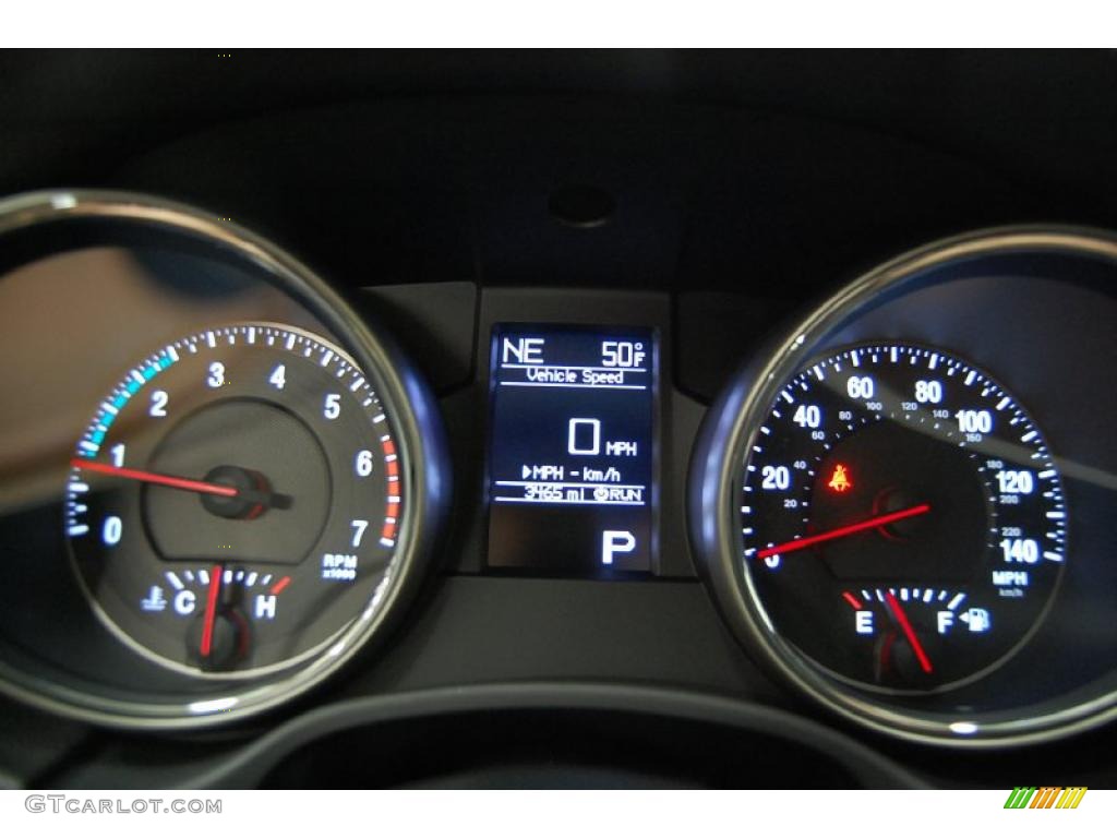 2011 Jeep Grand Cherokee Limited Gauges Photo #46150588