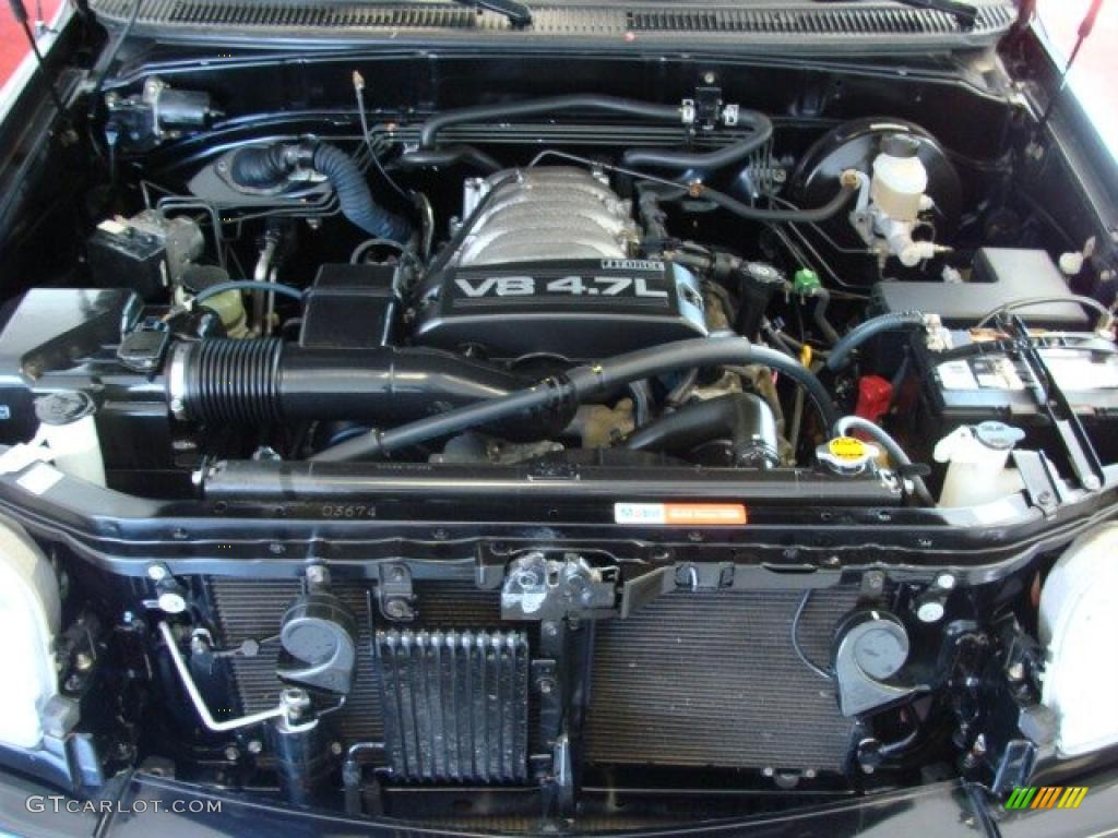 2004 Toyota Tundra SR5 Access Cab 4x4 4.7L DOHC 32V i-Force V8 Engine Photo #46150591